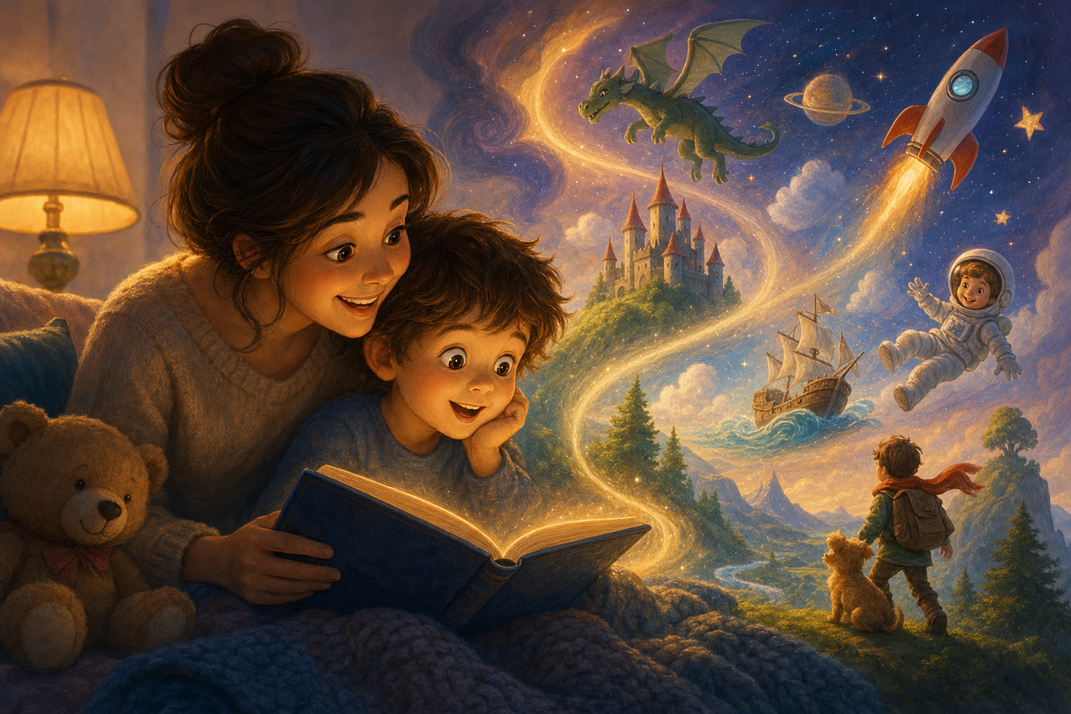 How Personalized Stories Spark Your Child's Imagination