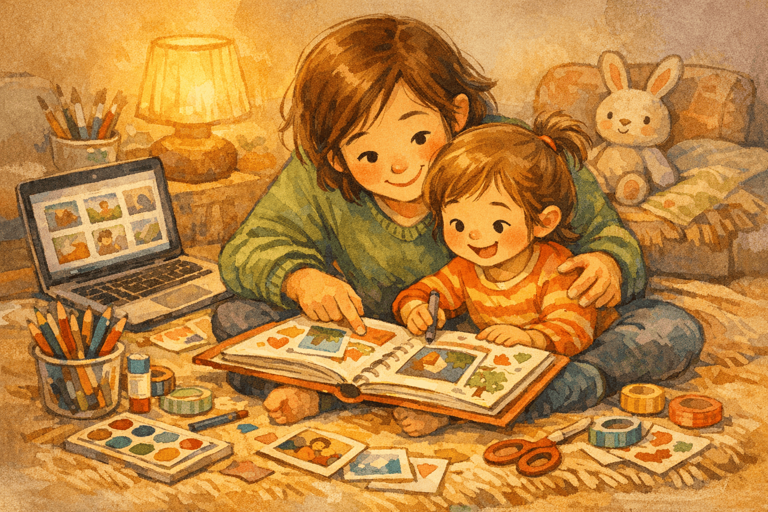 Quality Time With Kids: Make a Book Together