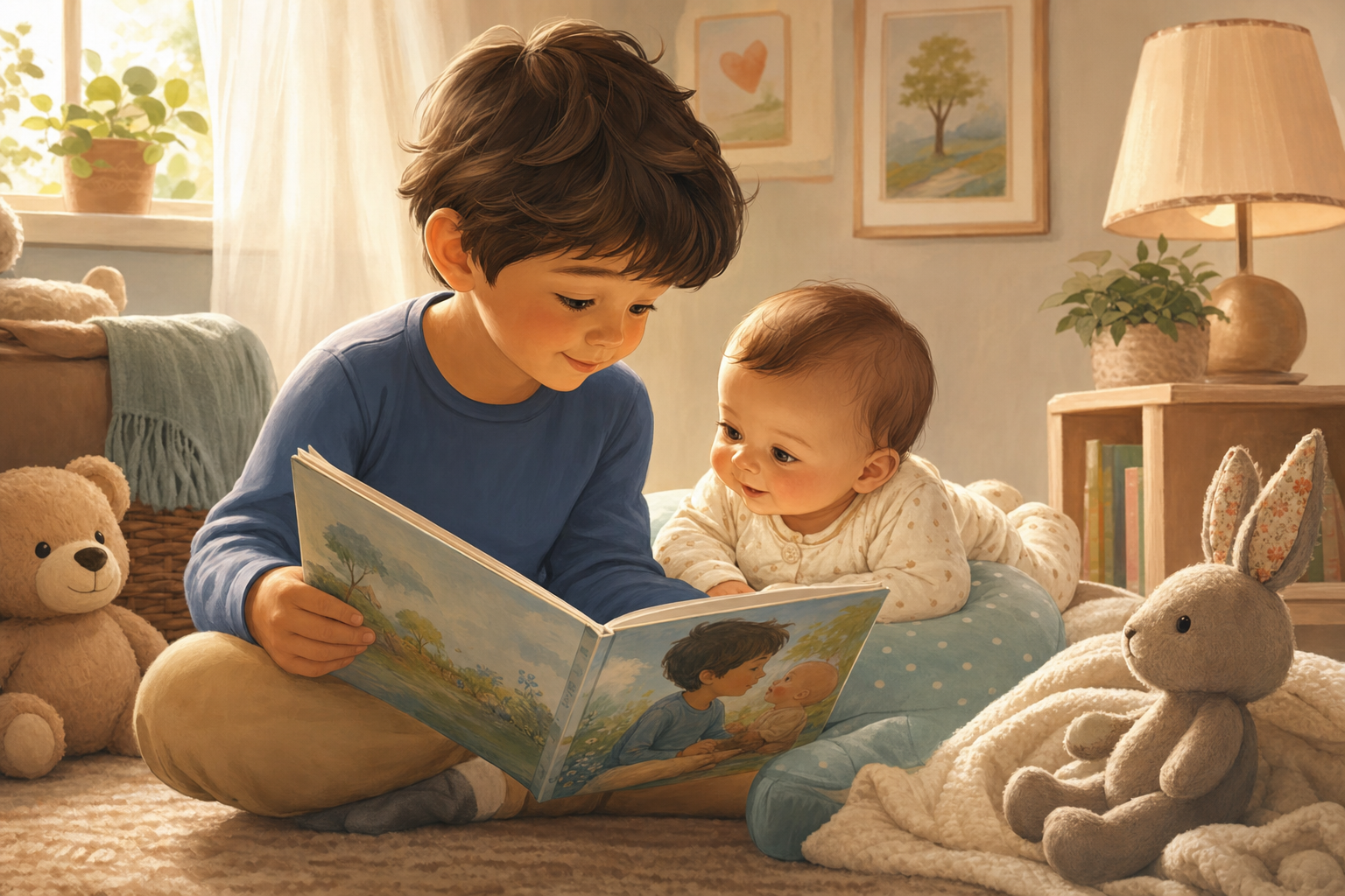 New Sibling Book: How Stories Ease the Big Transition
