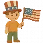 Personalized 4th of July Children's Book