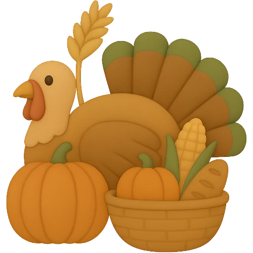 Personalized Thanksgiving storybook for your child