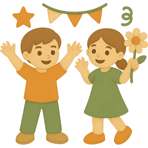 A personalised children's book about Children's Day magic