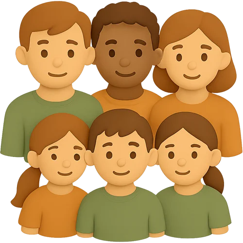 A personalized children’s book about blended families