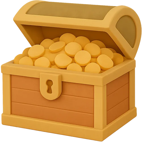 A personalised children's book for magical treasure hunts