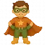 Superhero personalised children's book adventure