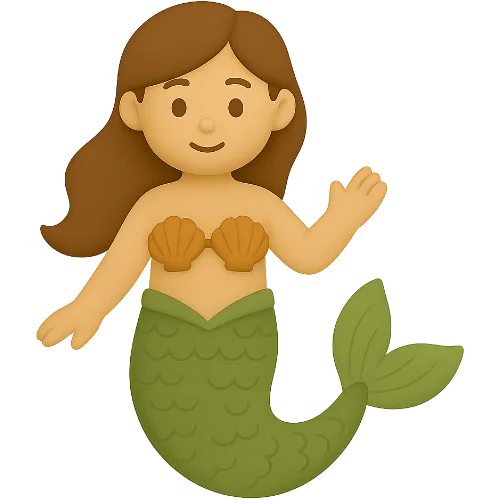 A personalized children's book full of mermaid magic