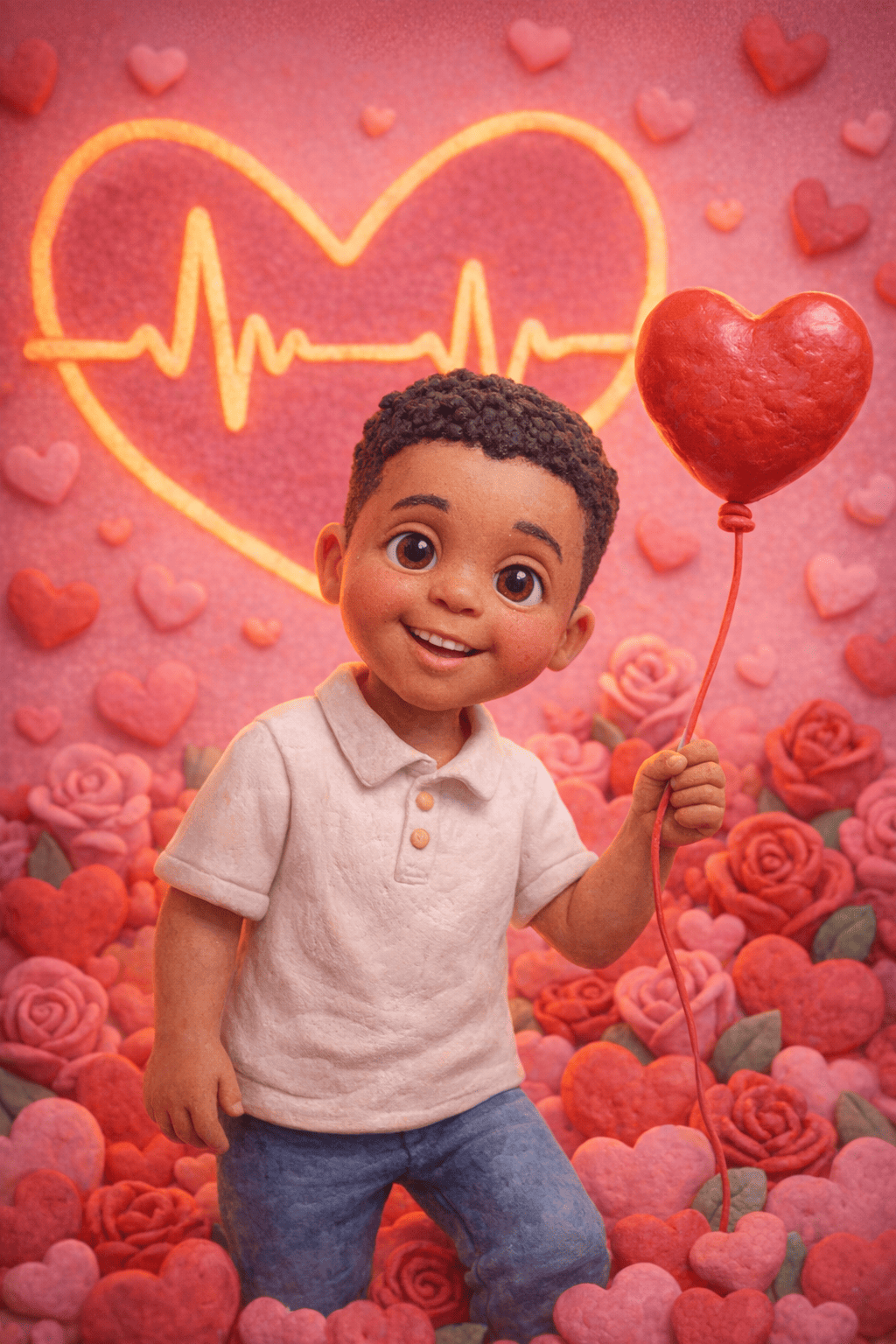 Heartbeat on valentines day