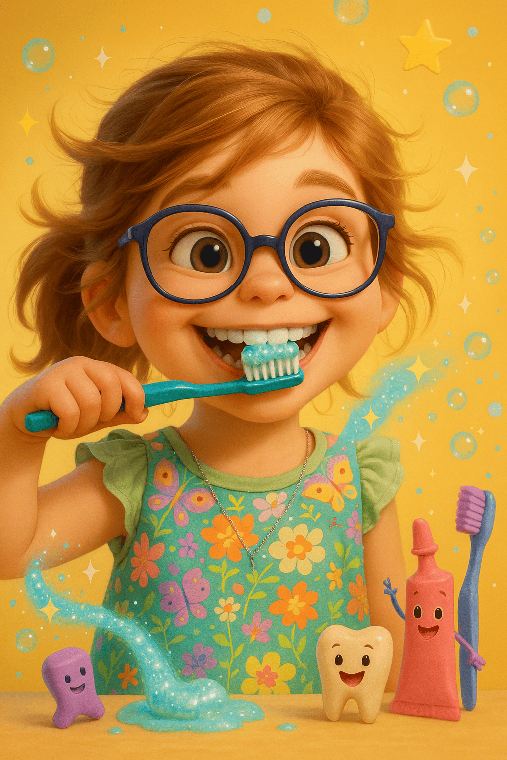 Radiant smiles   brushing adventures