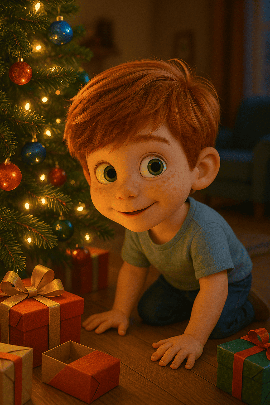 Under the christmas tree secrets