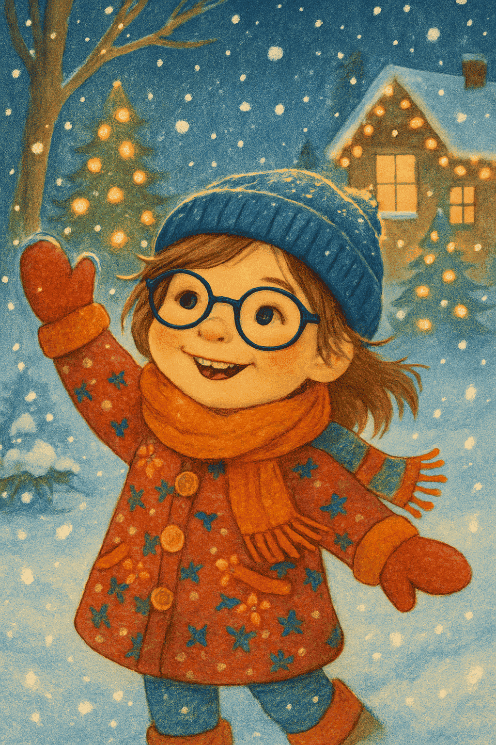 Christmas light and winter splendor