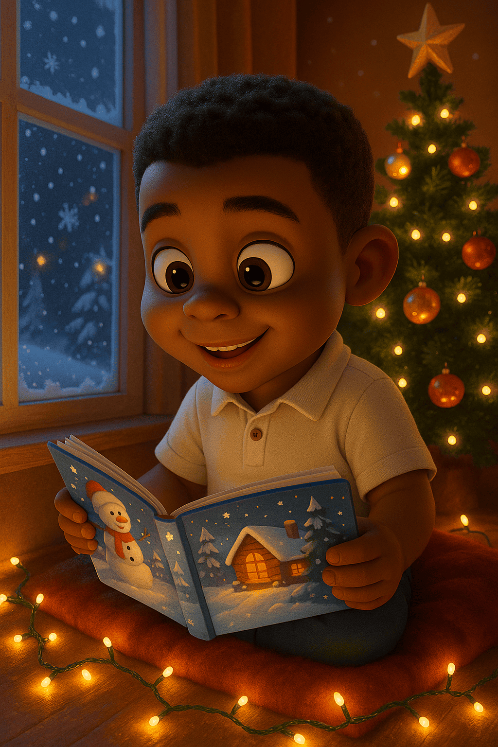 Christmas light and winter tales