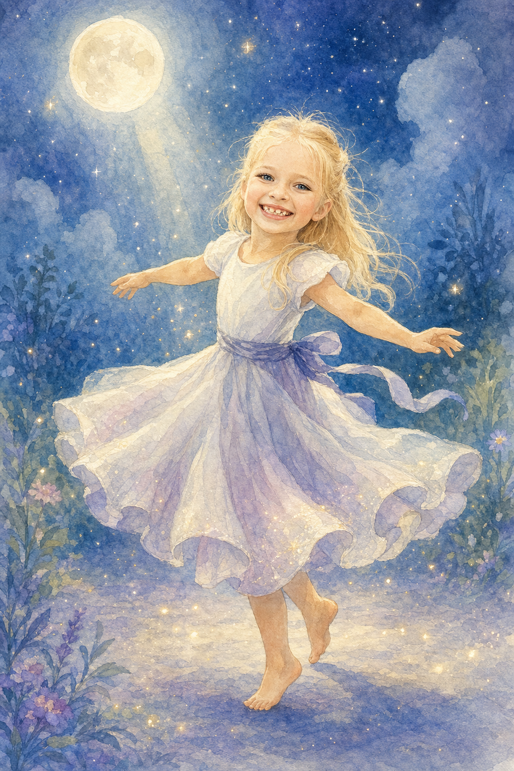 Dancing in moonlight