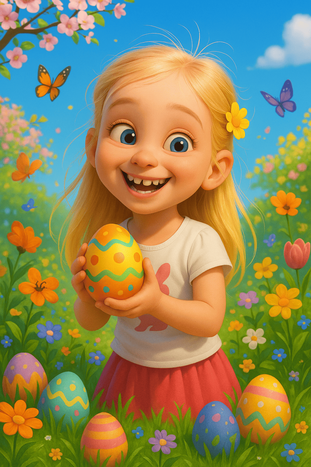 Easter joy in full bloom