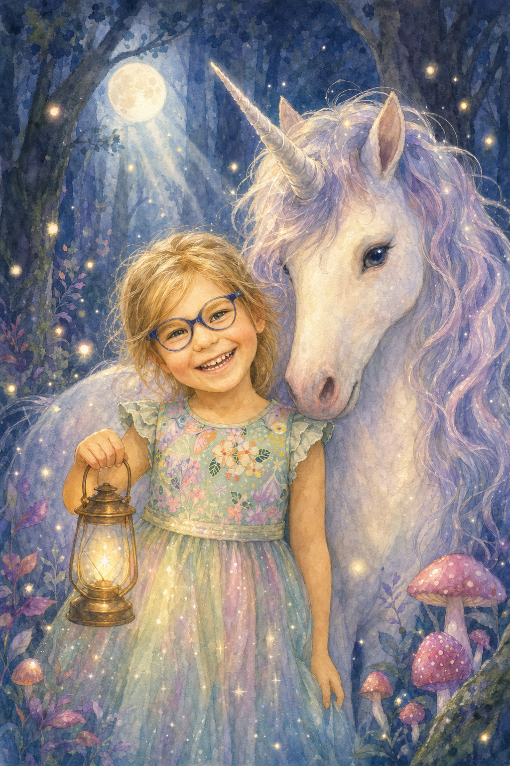 The unicorn of the moonwood