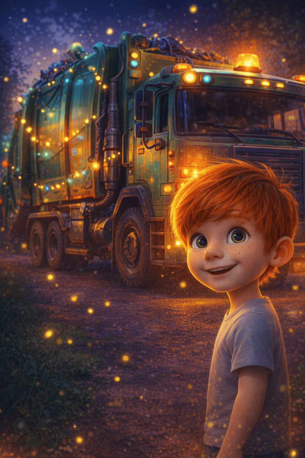 The mysterious garbage truck journey