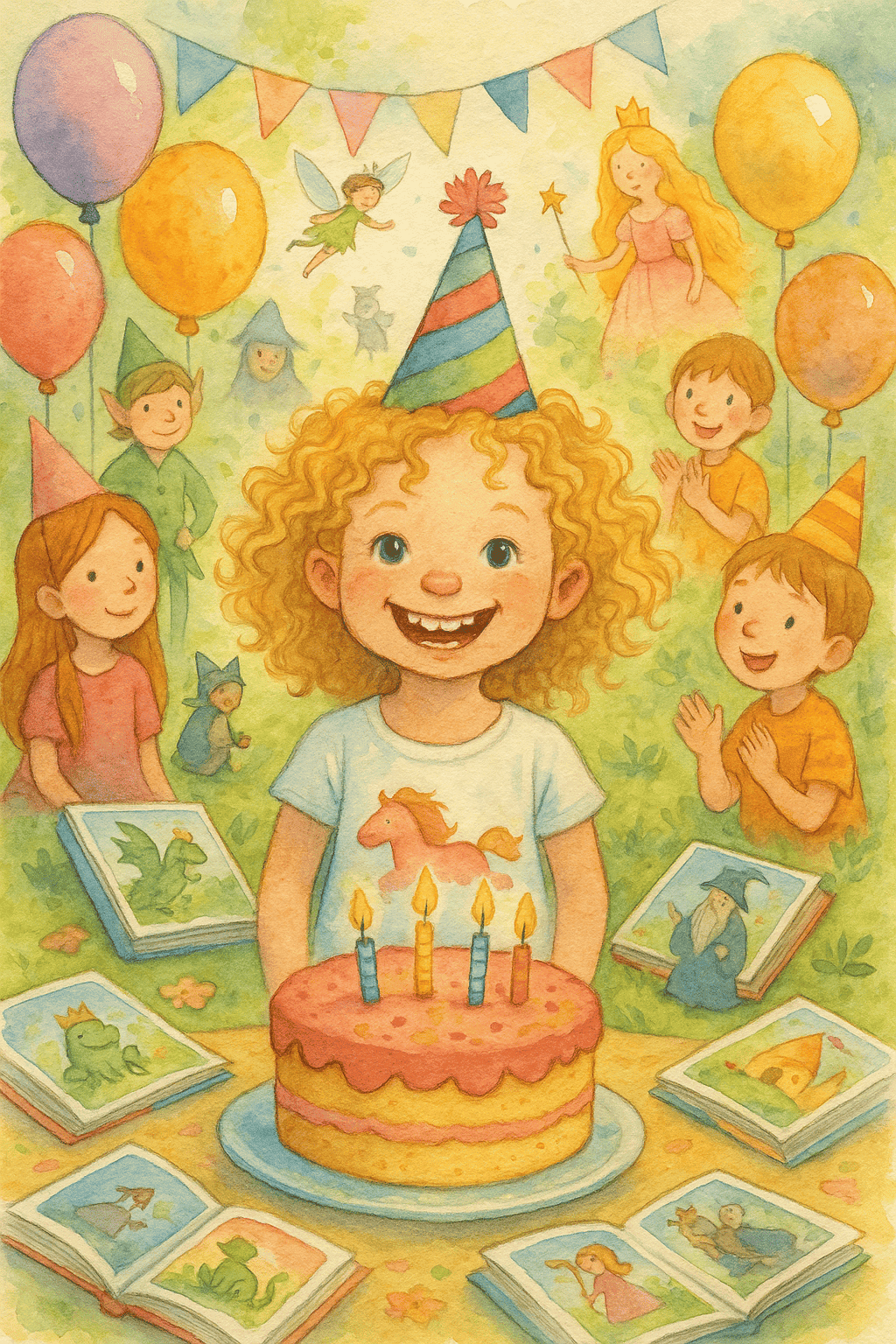 Birthday party full of stories