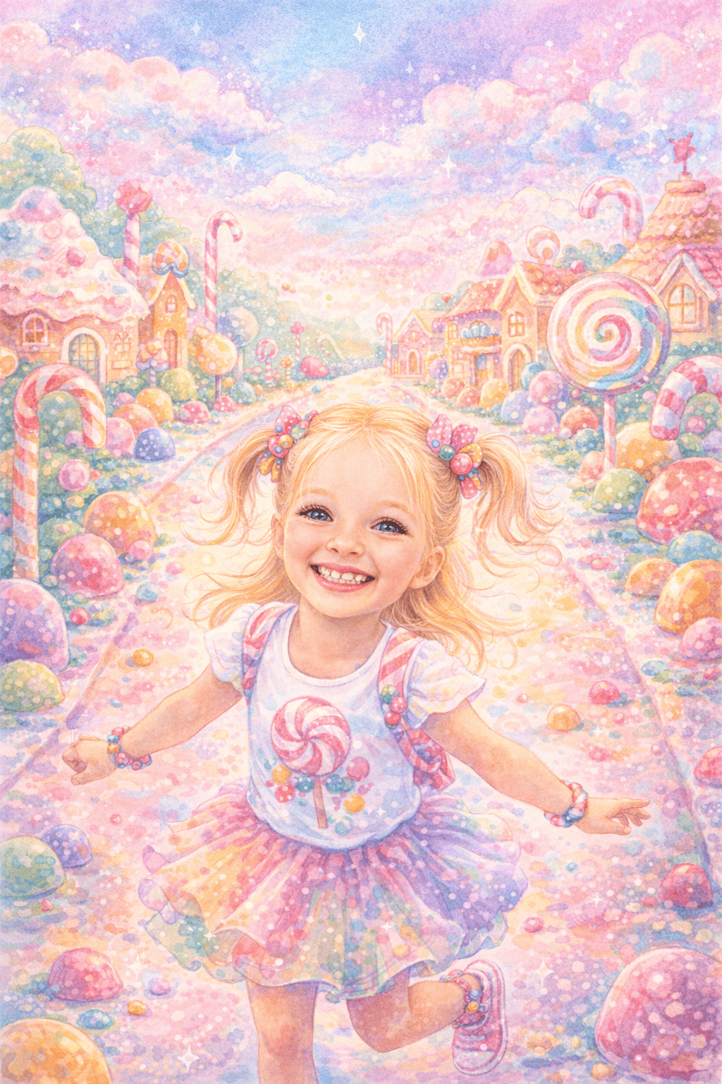 The sugar sweet streets of candyland