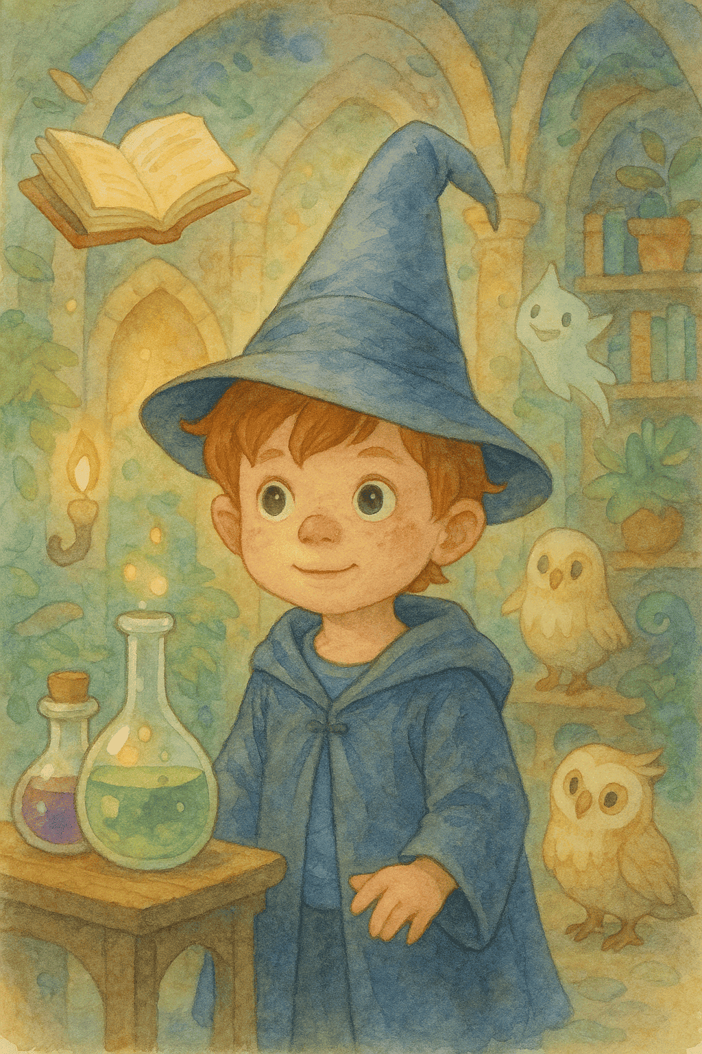 The secrets of the wizard school