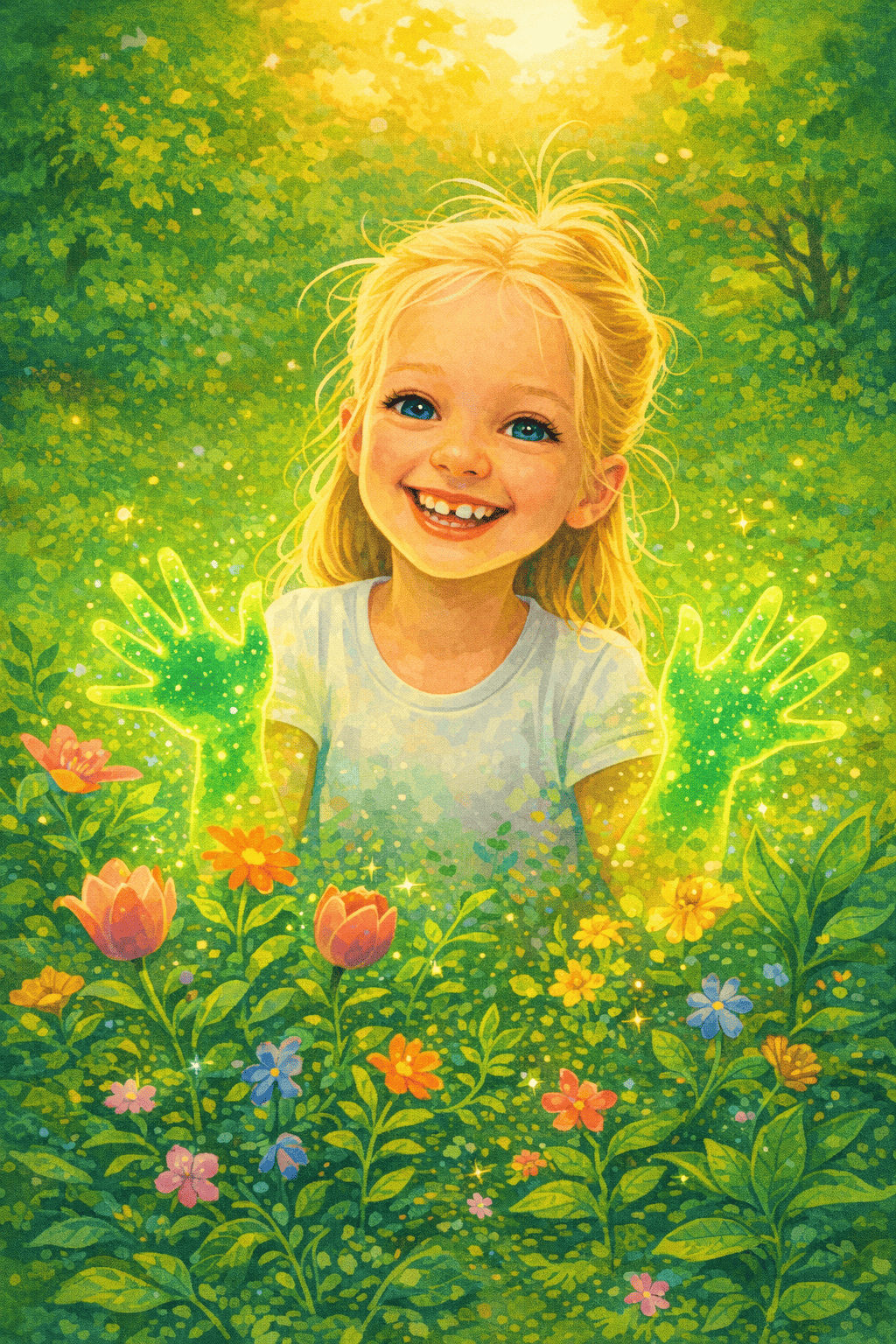 The magic of green hands