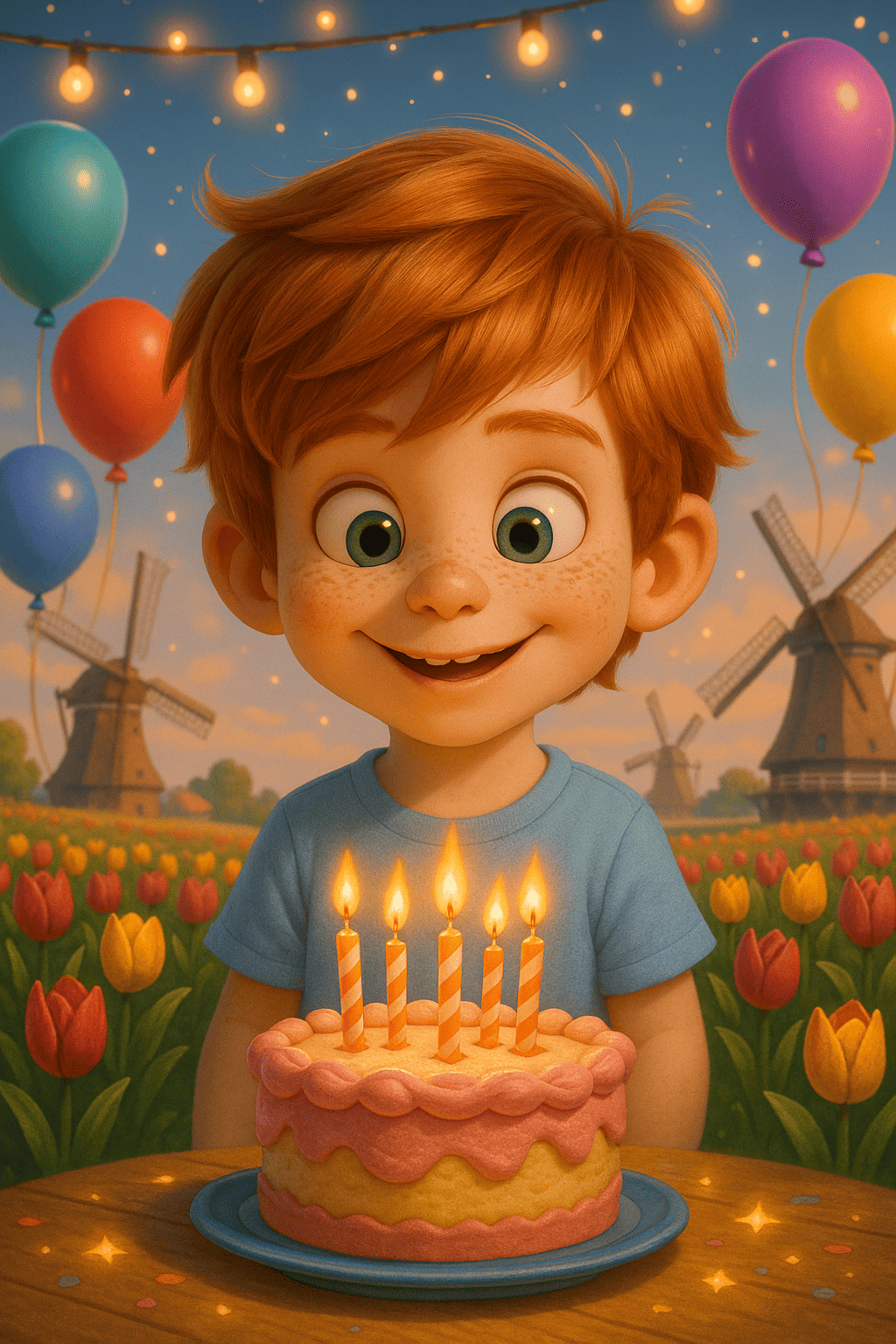 Birthday magic in the netherlands