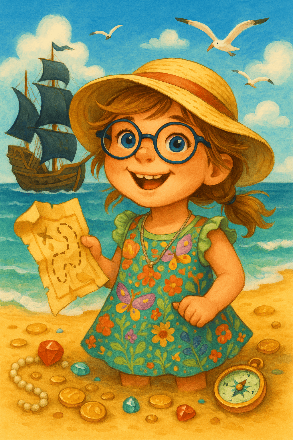 The treasure of black lines