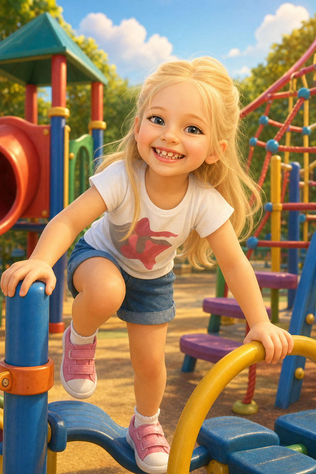 Adventure in the playground