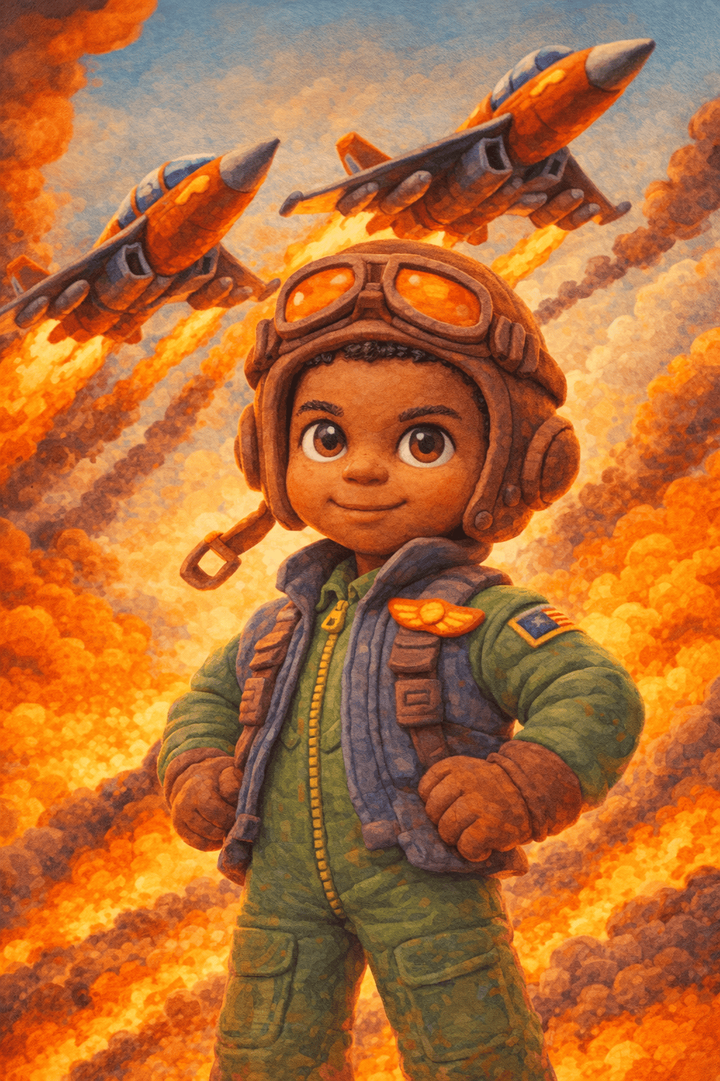 Flame chasers on mission