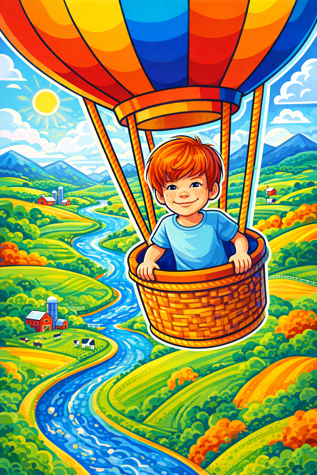 Personalized children's book for August