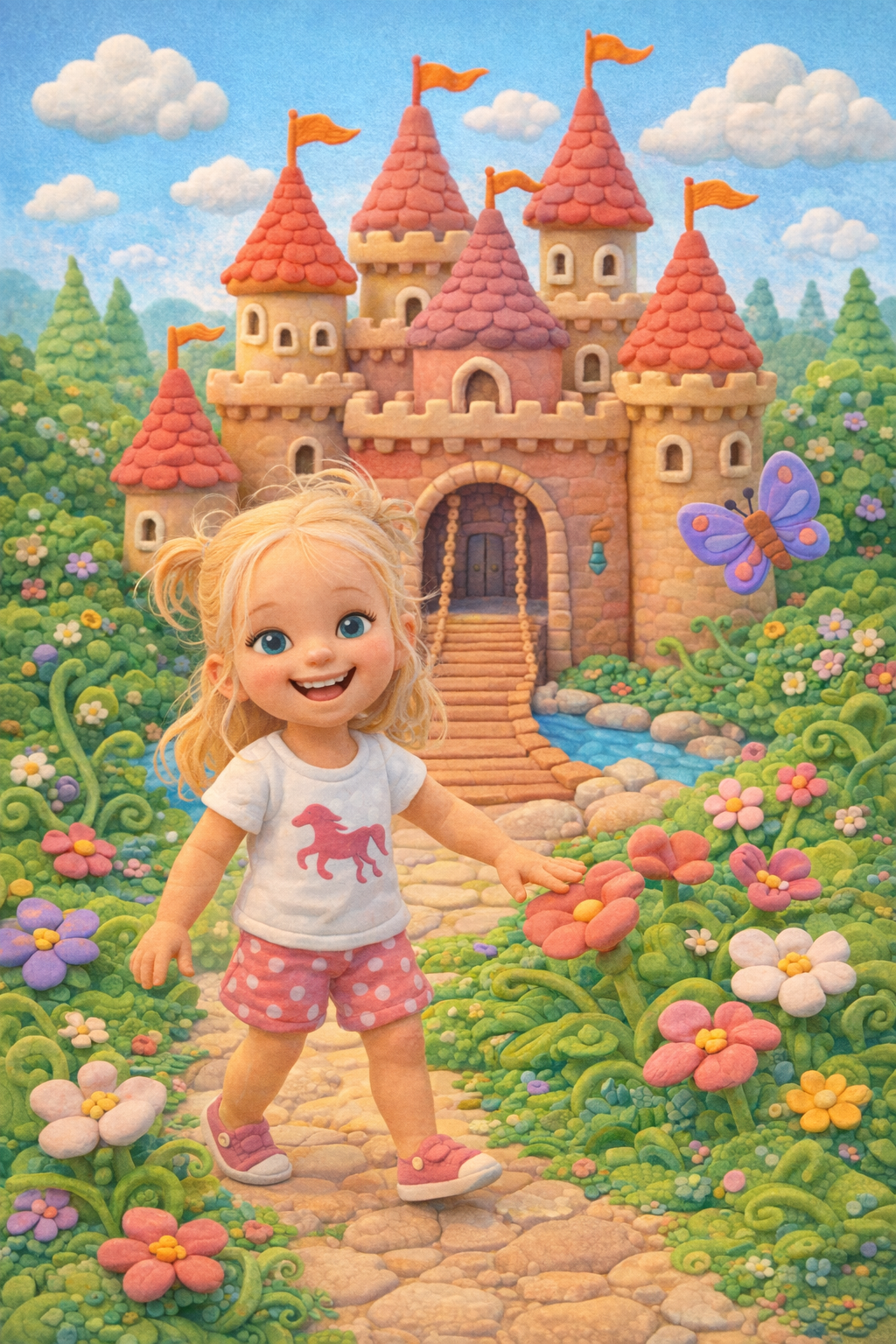 Personalized children's book for Clara