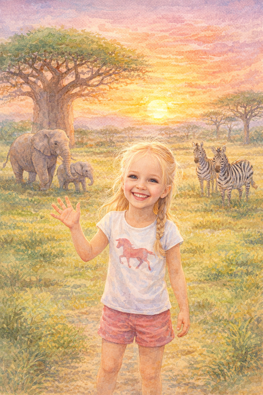 Personalized children's book for Genevieve