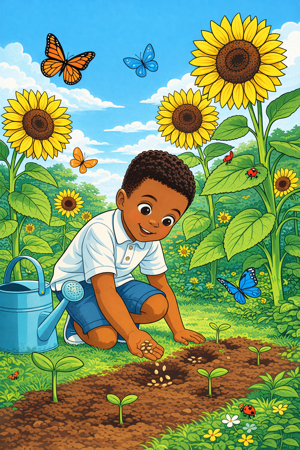 Personalized children's book for Terrence